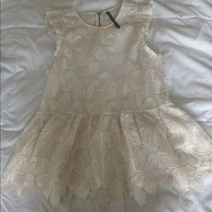 Anthropologie Cynthia Vincent Lace Top